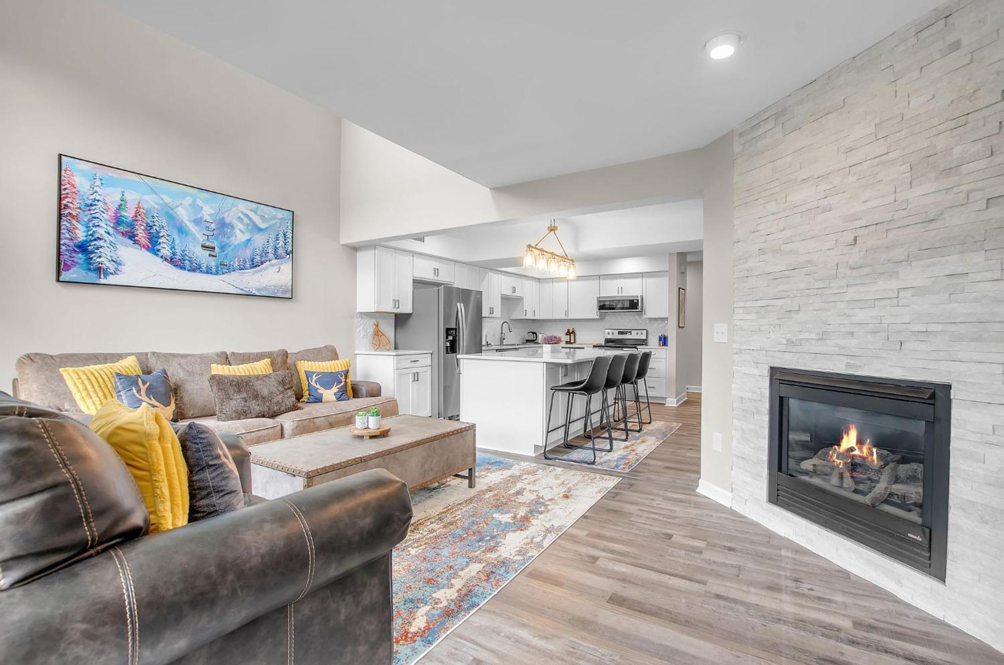 Family Townhouse With Fireplace Ellicottville Buitenkant foto