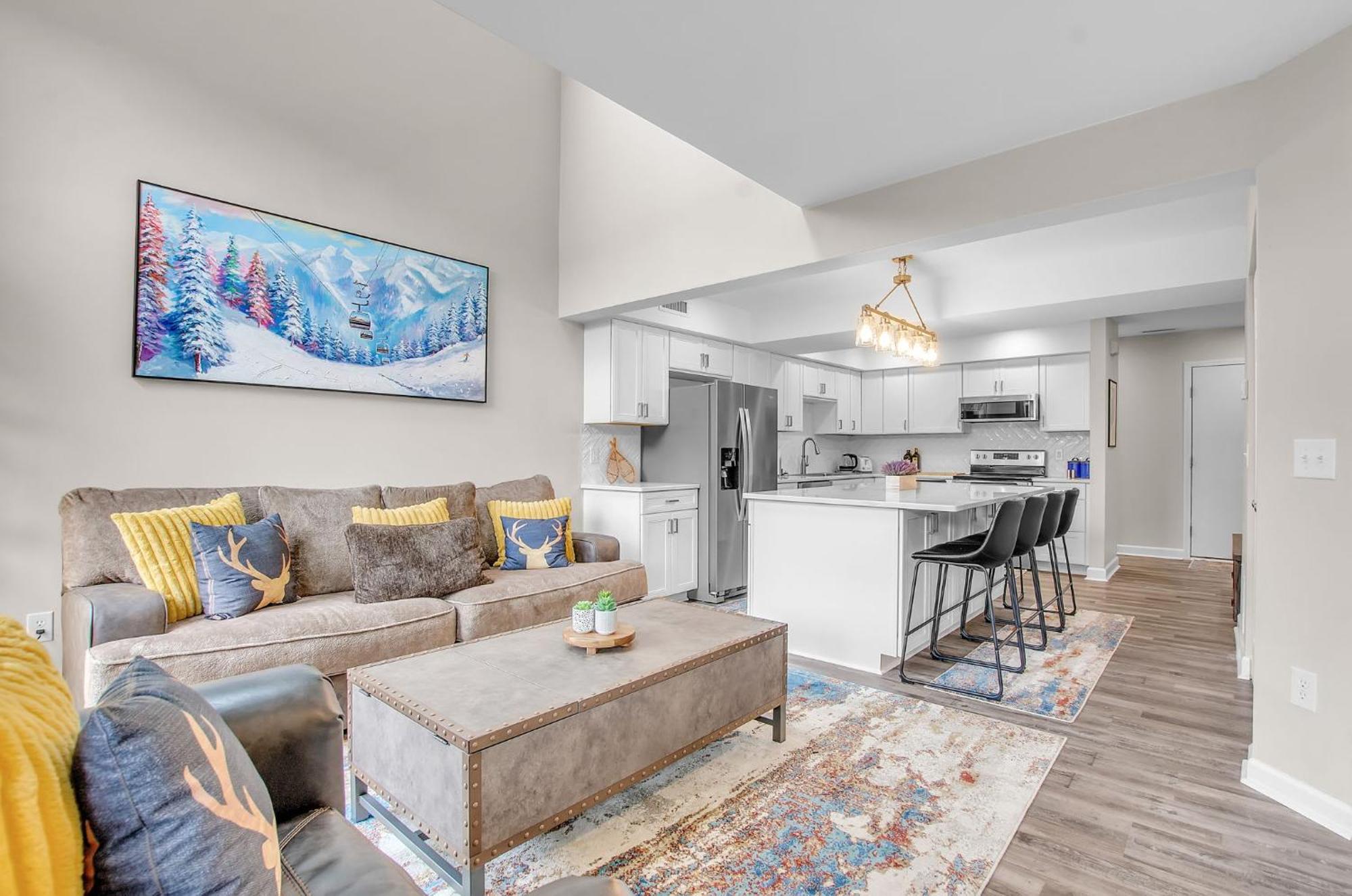 Family Townhouse With Fireplace Ellicottville Buitenkant foto