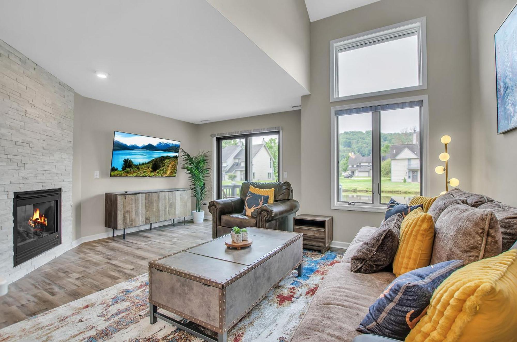 Family Townhouse With Fireplace Ellicottville Buitenkant foto