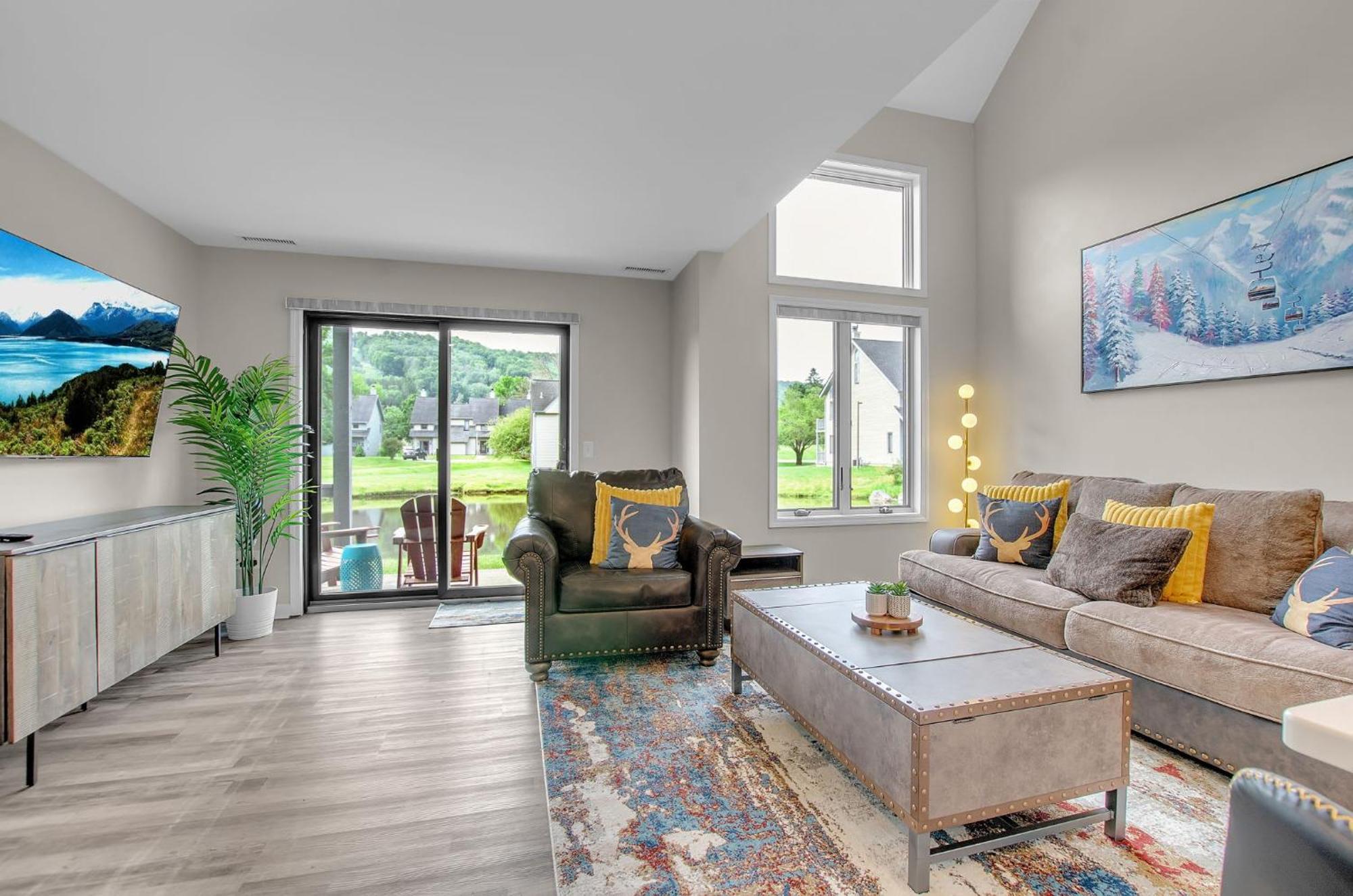 Family Townhouse With Fireplace Ellicottville Buitenkant foto