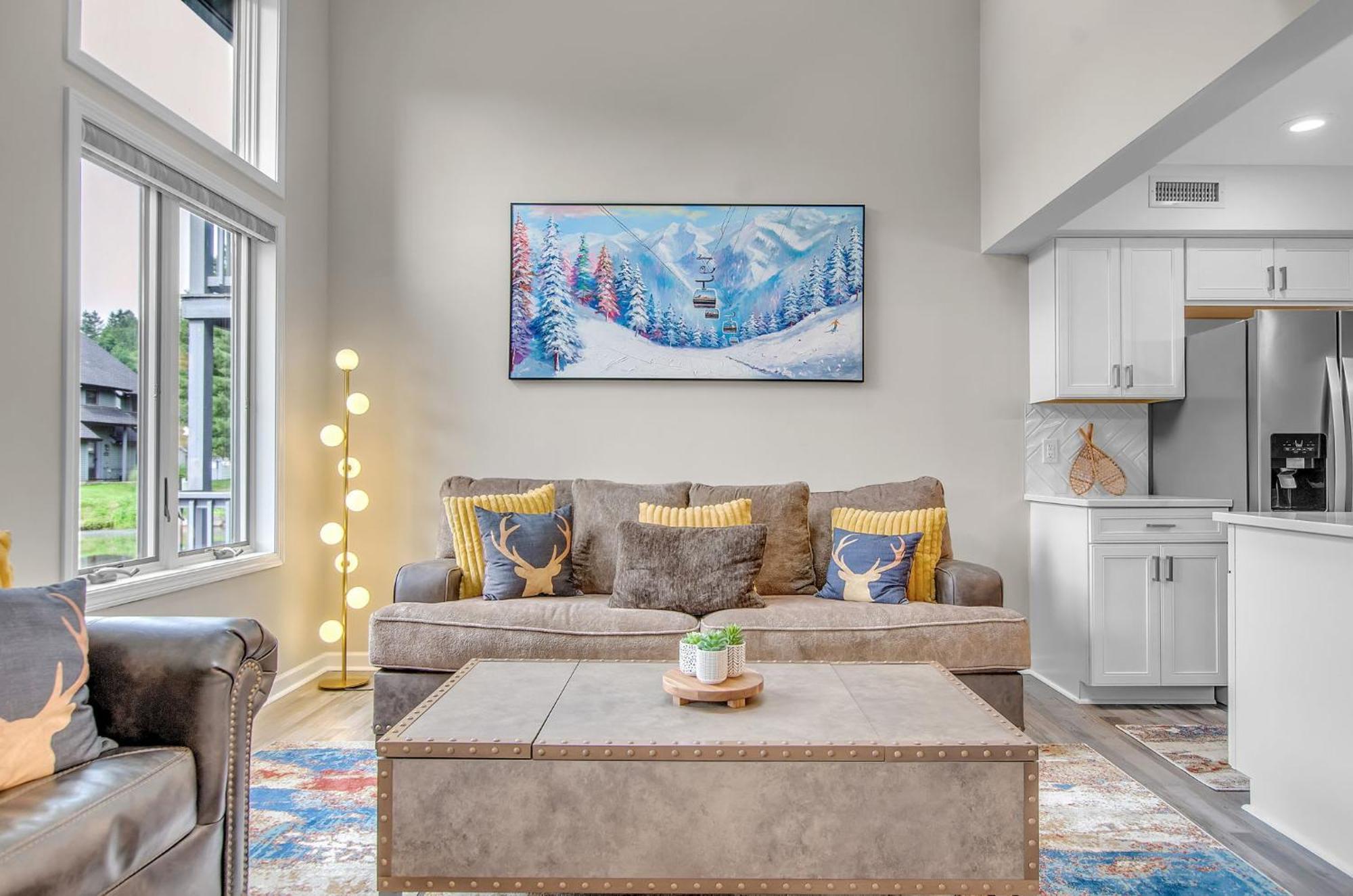 Family Townhouse With Fireplace Ellicottville Buitenkant foto